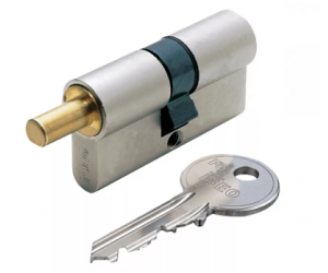 ISEO F5  Κύλινδρος απλός με άξονα για πόμολο